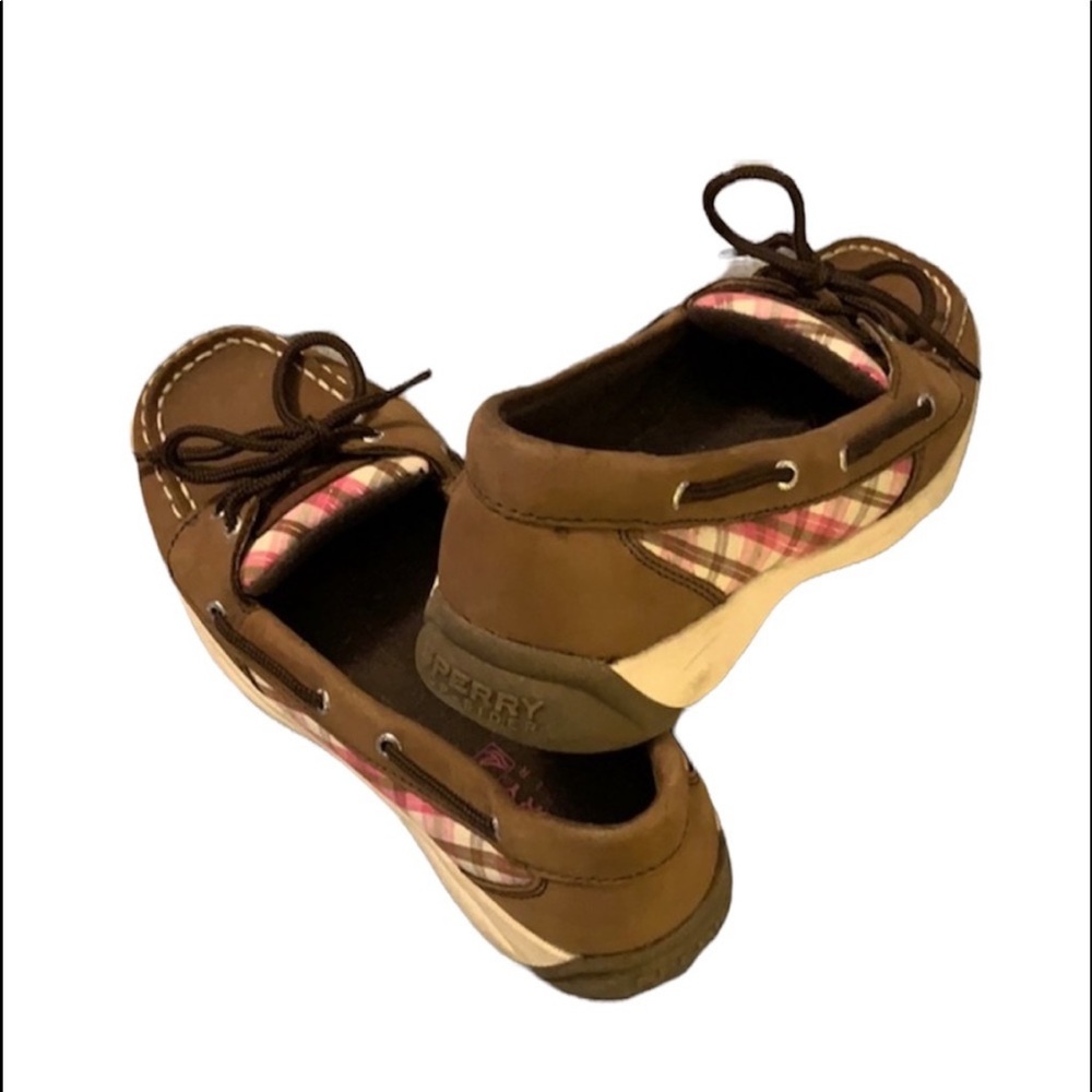 Sperry Luguna Multi Color Checkered Design Loafer… - image 2